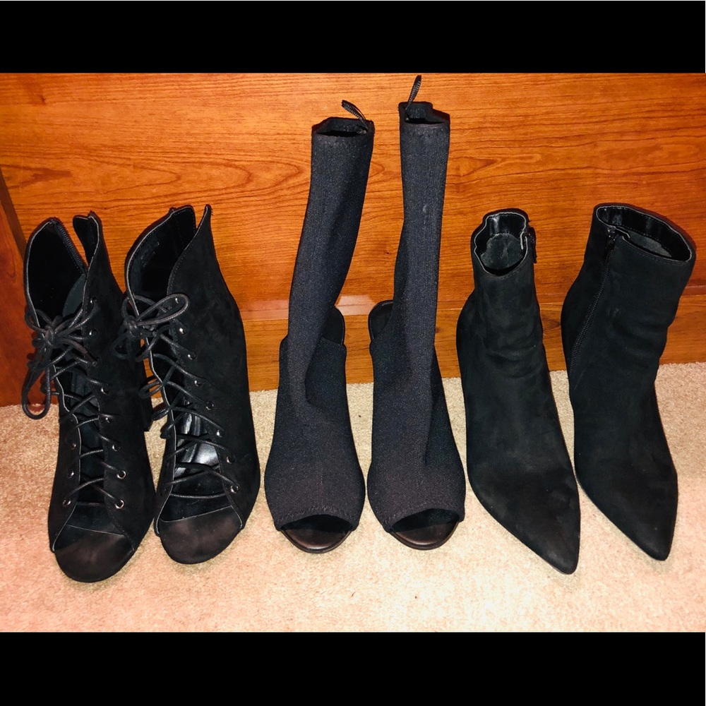 Black heels bundle